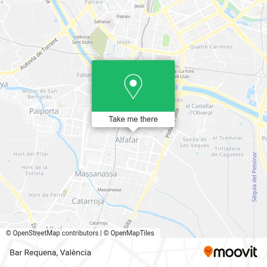 Bar Requena map