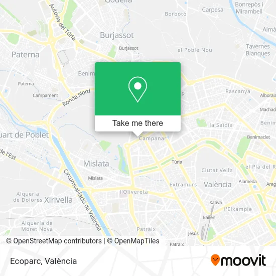 Ecoparc map