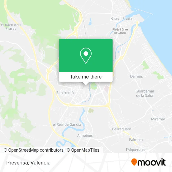 Prevensa map