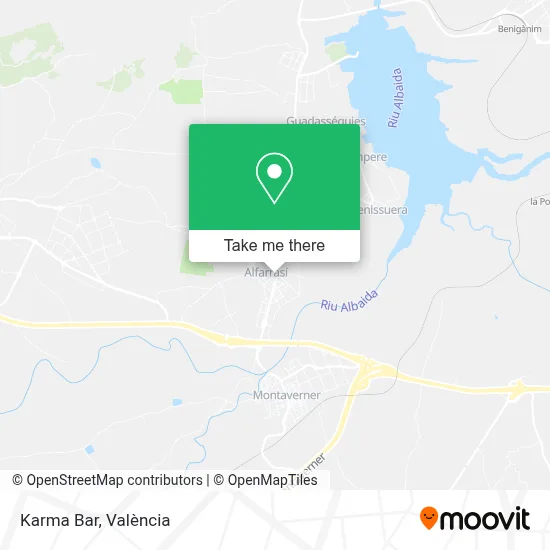 Bar Karma map