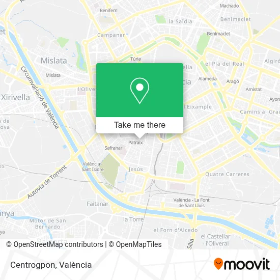 Centrogpon map