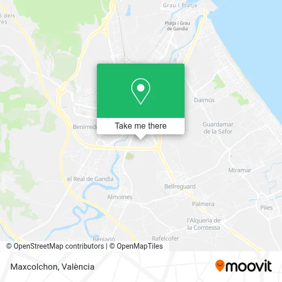 Maxcolchon map