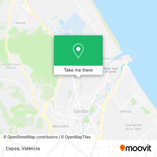 Cepsa map