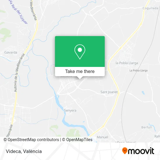 Videca map