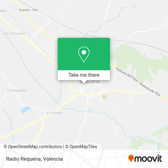 Radio Requena map