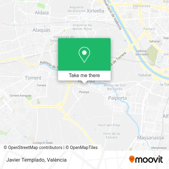 Javier Templado map