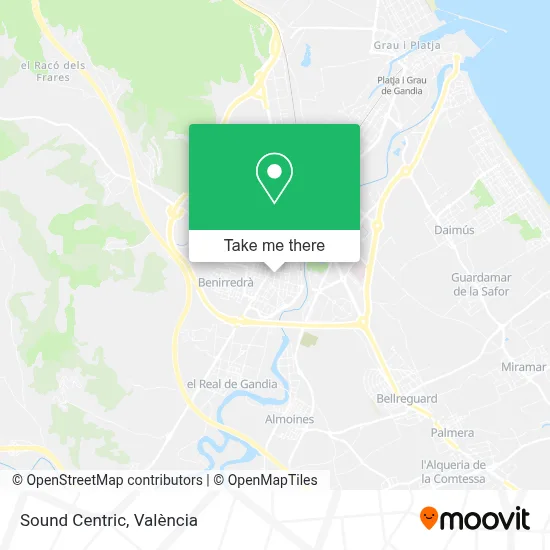 Sound Centric map