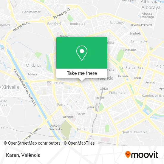Karan map