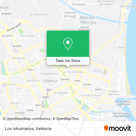 Los Inhumanos map