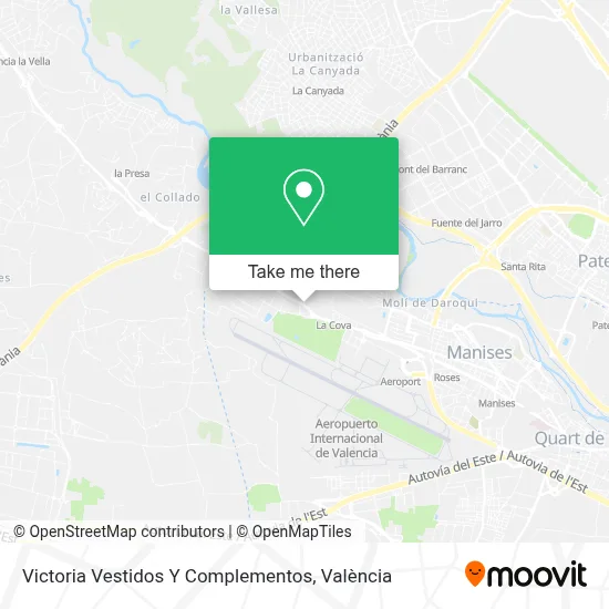Victoria Vestidos Y Complementos map