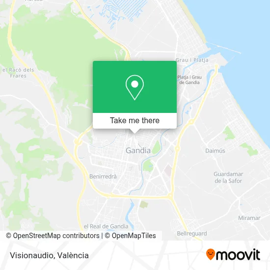 Visionaudio map