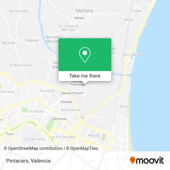 Pintacars map