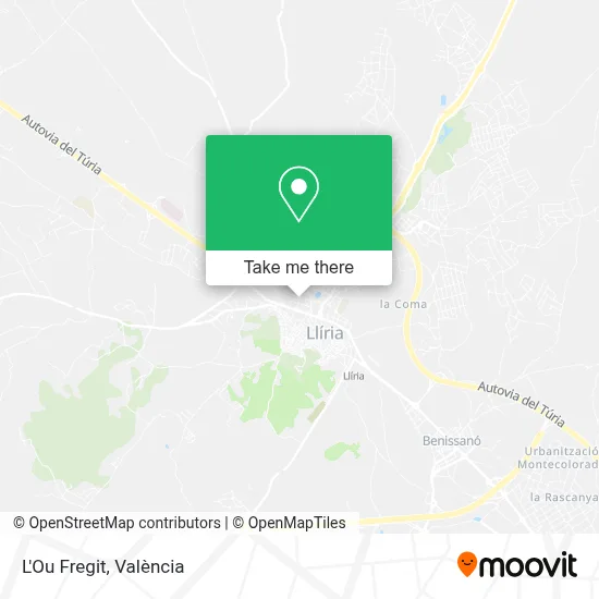 L'Ou Fregit map