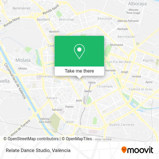 Relate Dance Studio map