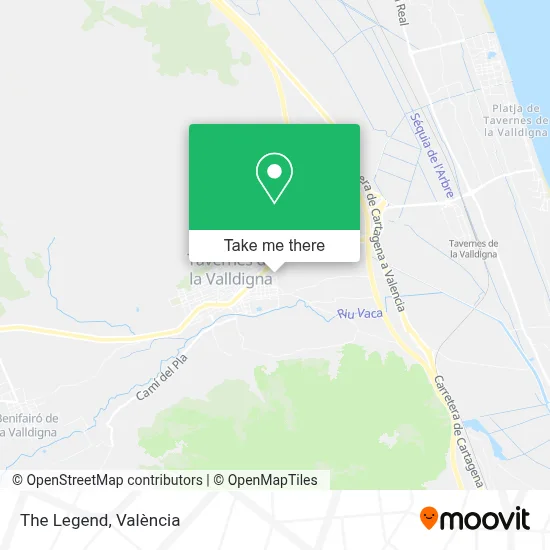 The Legend map
