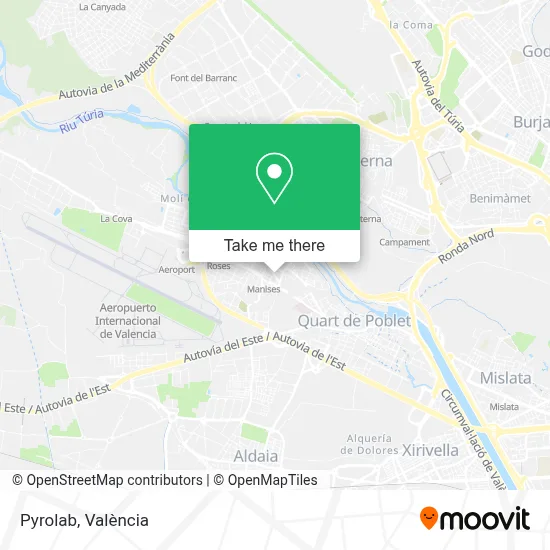 Pyrolab map