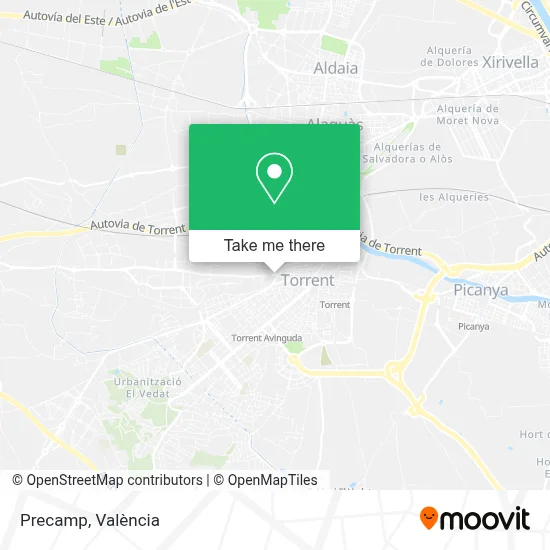 Precamp map