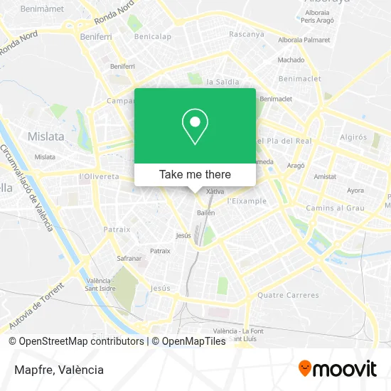 Mapfre map