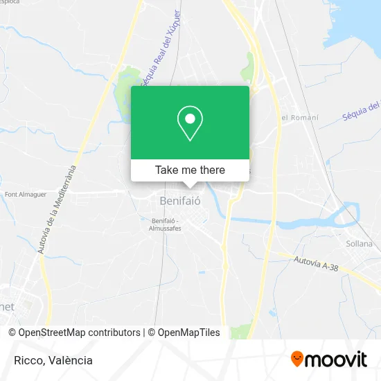 Ricco map