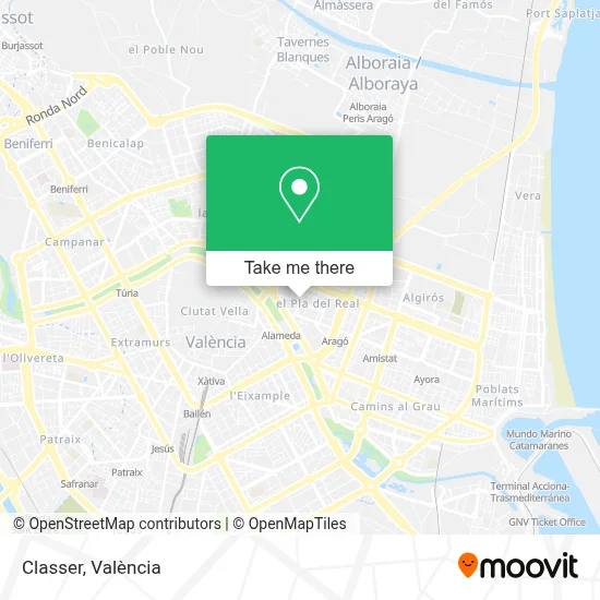 Classer map
