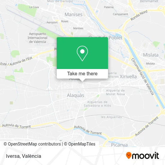 Iversa map
