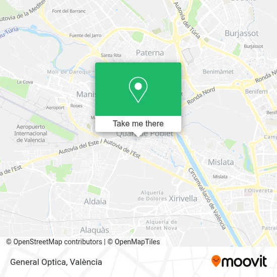 General Optica map