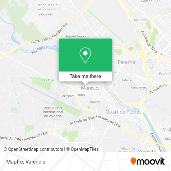 Mapfre map
