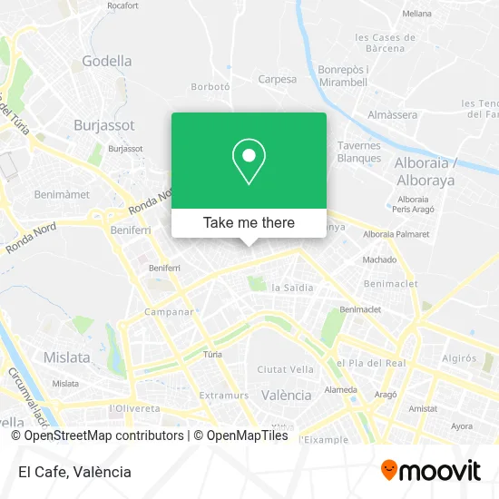 El Cafe map