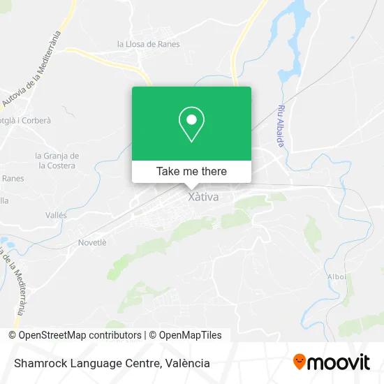 Shamrock Language Centre map