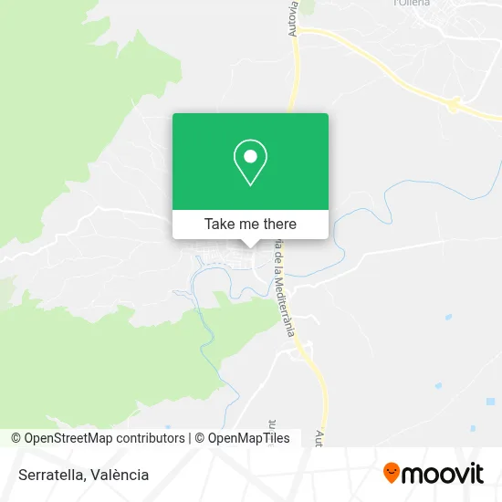 Serratella map