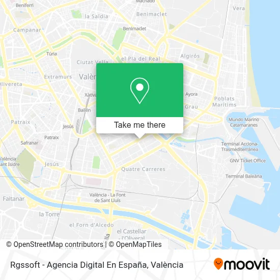 Rgssoft - Agencia Digital En España map