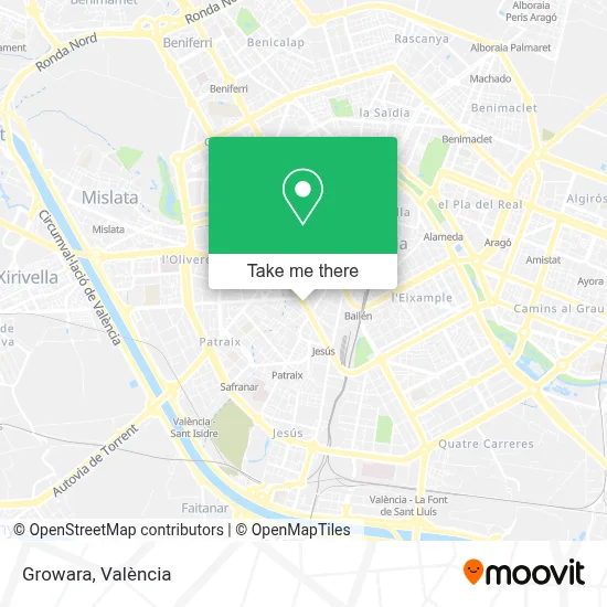 Growara map