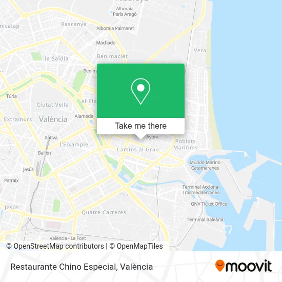 Restaurante Chino Especial map
