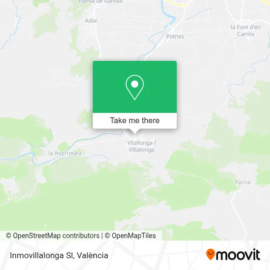 Inmovillalonga Sl map