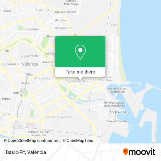 Basic-Fit map