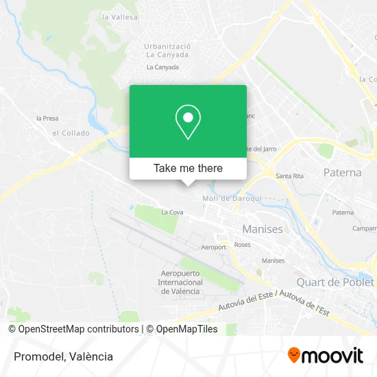 Promodel map