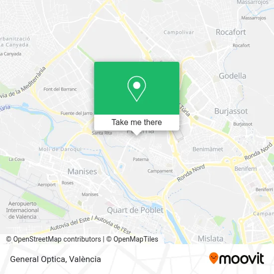 General Optica map
