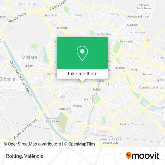 Roiting map