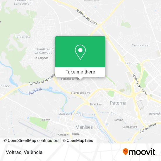 Voltrac map