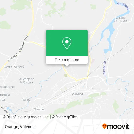 Orange map