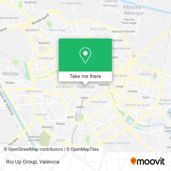 Roi Up Group map