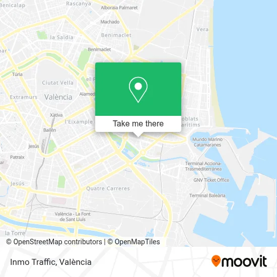 Inmo Traffic map