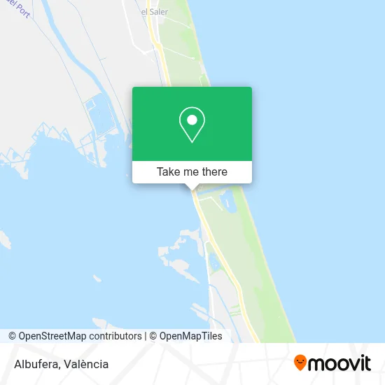 Albufera map