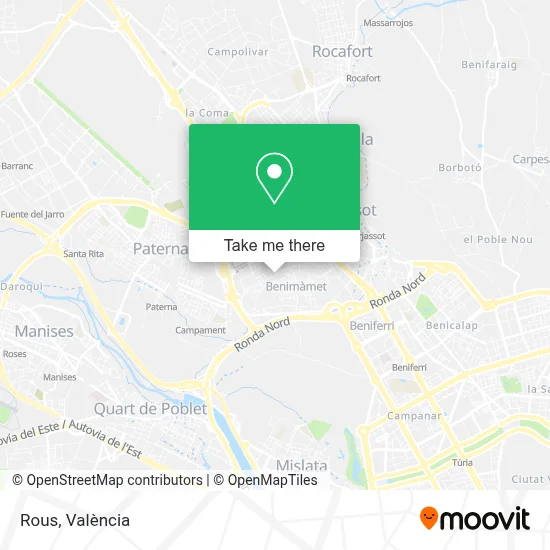 Rous map