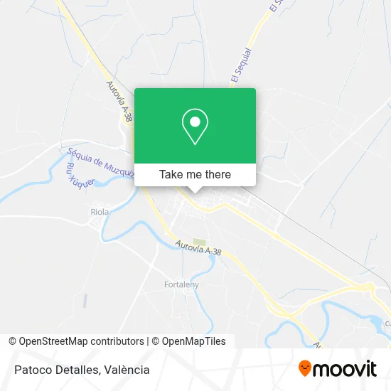 Patoco Detalles map