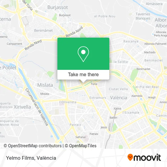 Yelmo Films map
