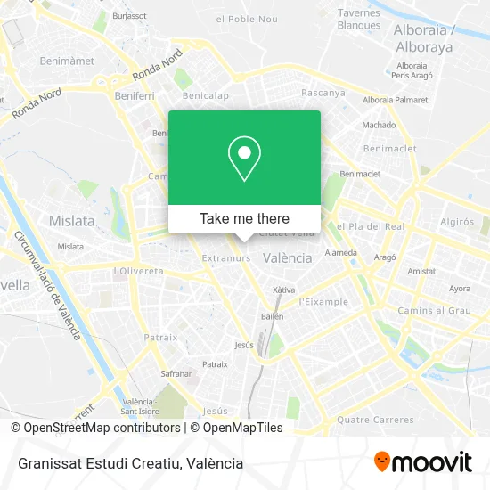 Granissat Estudi Creatiu map