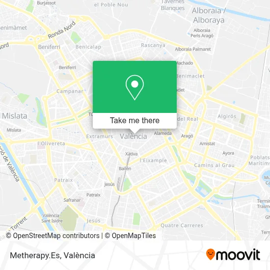 Metherapy.Es map