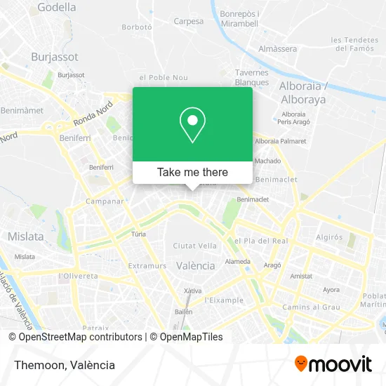 Themoon map