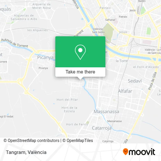 Tangram map